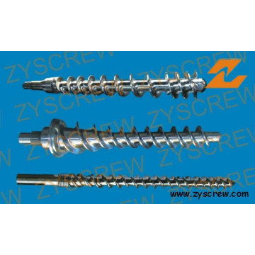 Screw and Barrel for Rubber Extruder Machine